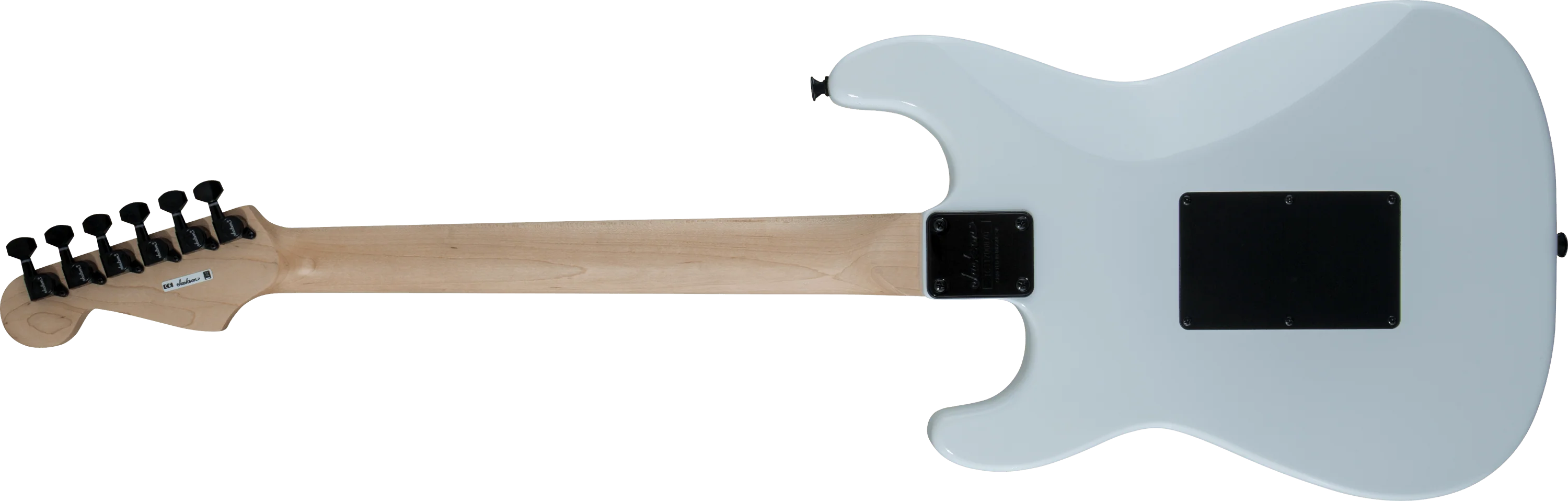X Series Signature Adrian Smith SDXM, Maple Fingerboard, Snow White with White Pickguard - Image 2